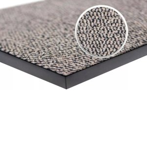 Beige Black Heavy Duty Barrier Mats Non Slip Rubber Mat Hard Wearing Indoor And Outdoor