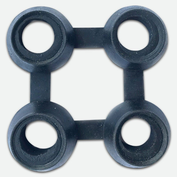 Black Rubber Mat Connector