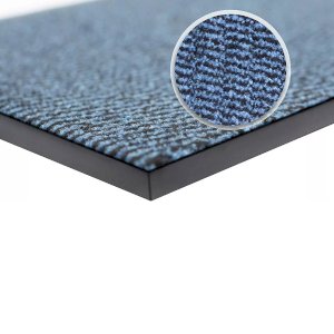 Blue Black Heavy Duty Barrier Mats Non Slip Rubber Mat Hard Wearing Indoor And Outdoor