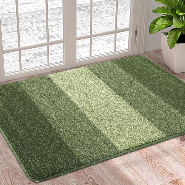 Dirt Trapper Door Mat, Super Absorbent Washable Non-Slip Soft Floor Mats For Inside