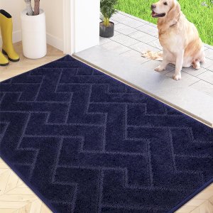 Dirt Trapper Doormat Non-Slip Machine Washable Entrance Rug