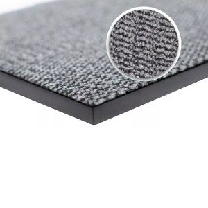 Grey Black Heavy Duty Barrier Mats Non Slip Rubber Mat Hard Wearing Indoor And Outdoor