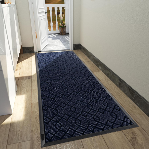 Heavy Duty Water Absorbent Entry Outdoor Rugs Durable Front Non Slip Backing Door Mats 